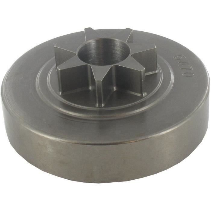 Pignon étoile 3/8, 7 dents adaptable pour SOLO modèles 620, 650, 655, 660