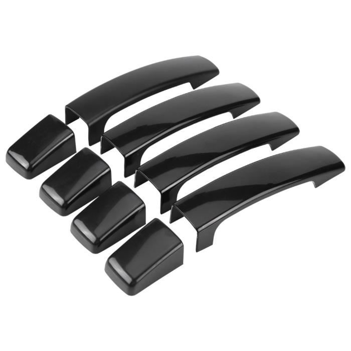 Couvercle De Poignée De Porte ABS (côté Gauche) Pour Land Rover Evoque, Sport, Discovery - Remplacement LR048299 - Noir