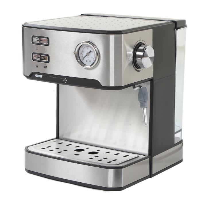 Machine à Expresso Manuelle VISION VEM20R 20 Bar - Double Filtre Inox, Rouge, Pour Café Maison Professionnel