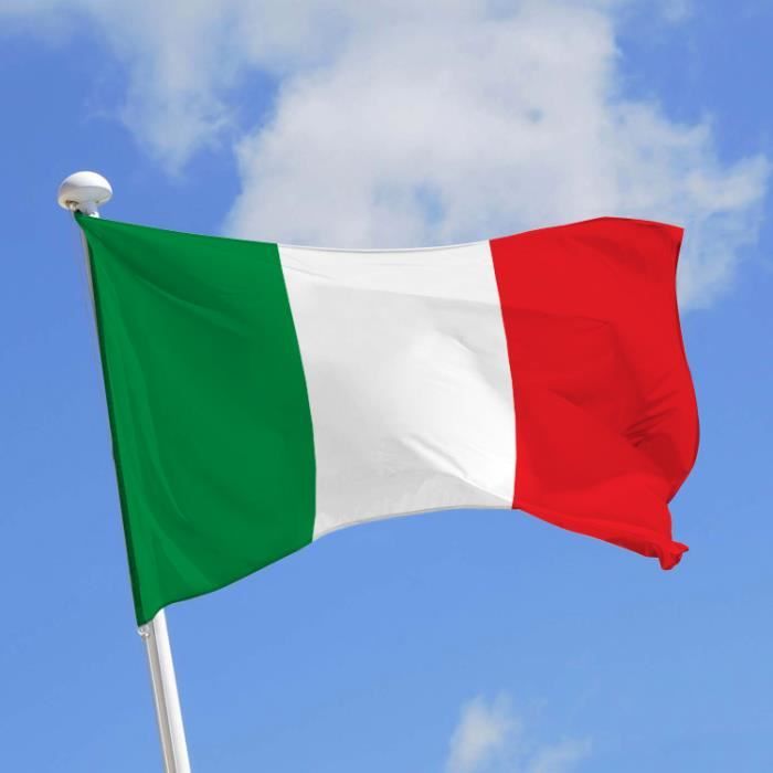 Drapeau Italie Italien 145 Cm X 90 Cm Cdiscount Maison