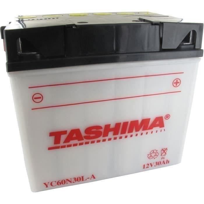 Batterie Tashima 12V 30A Y60N30LA (livrée avec acide séparé) Greenstar