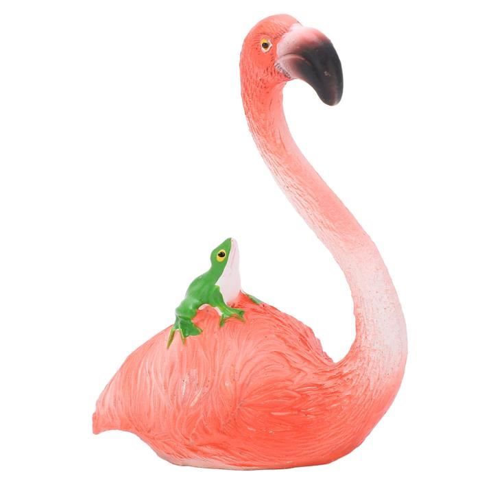 Hervé Bédouin Flamant Rose 55 · Sculpture Bois, Plâtre Et Métal