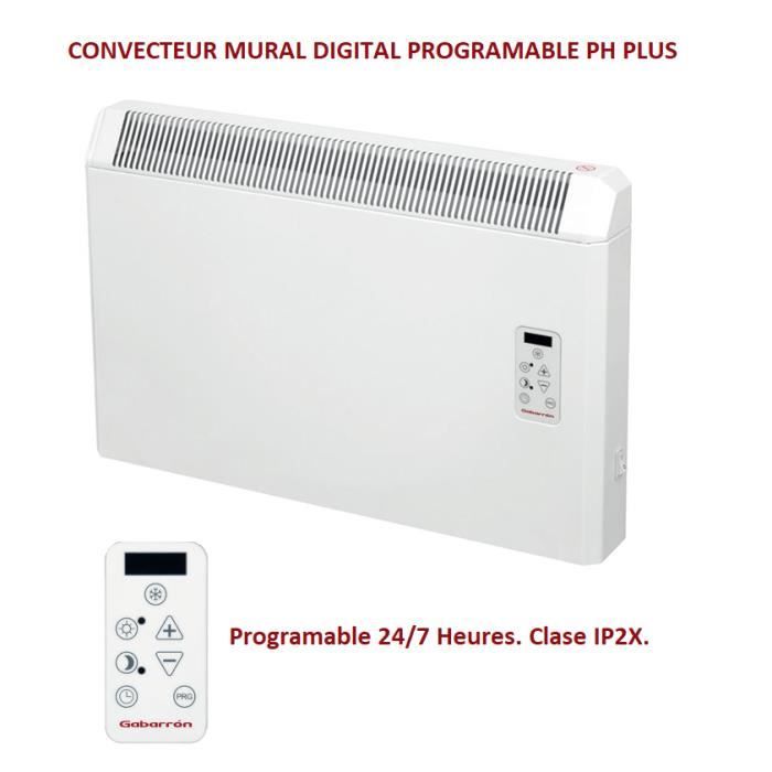 Chauffage électrique numérique programmable 2000 W PH PLUS Cdiscount — free download