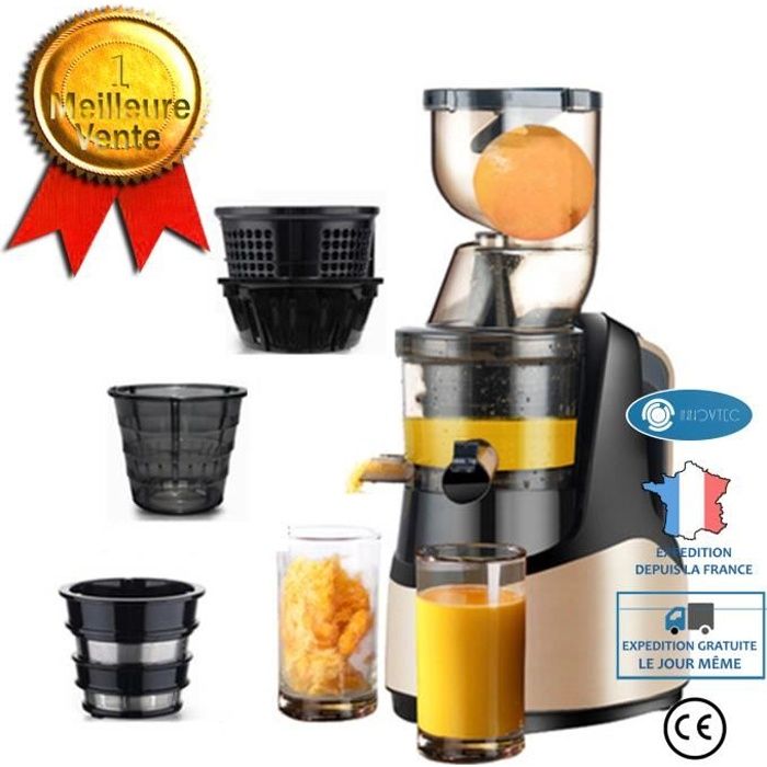 Presse-agrumes - INN® - MIUI - 150W - 80 tr/min - 801 mL à 1000 mL - Passionova