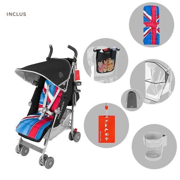 soldes poussette maclaren quest