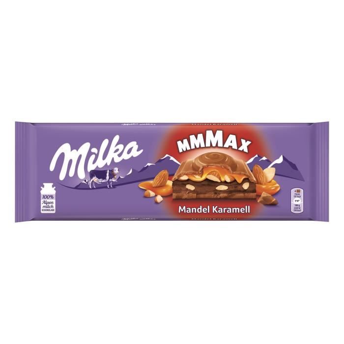 3x Milka Caramel Aux Amandes Chocolat 300g Achat Vente
