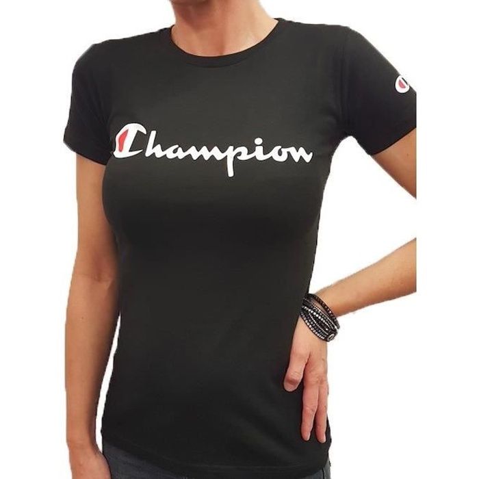 t shirt levis femme noir