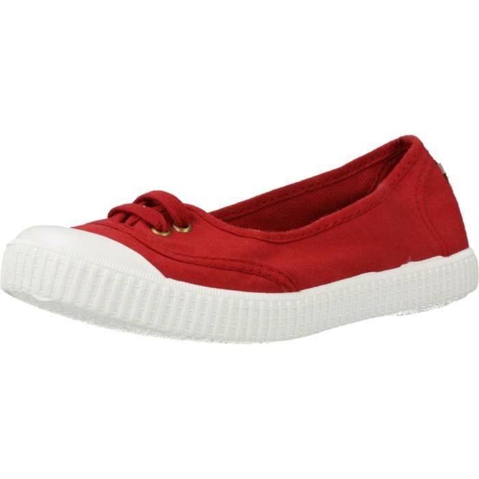 Ballerine VICTORIA 98198 Rouge Femme Semelle int. Gomme Cdiscount Chaussures