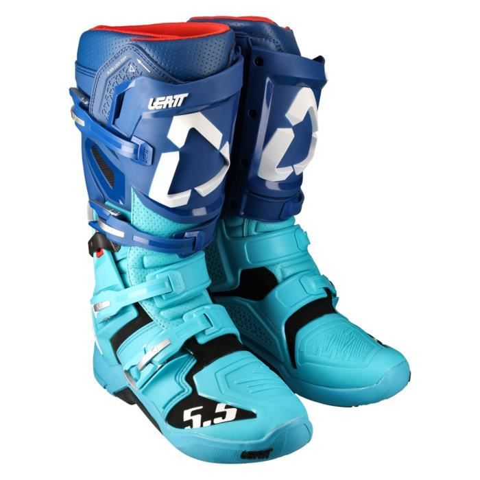 Botte best sale moto bleu
