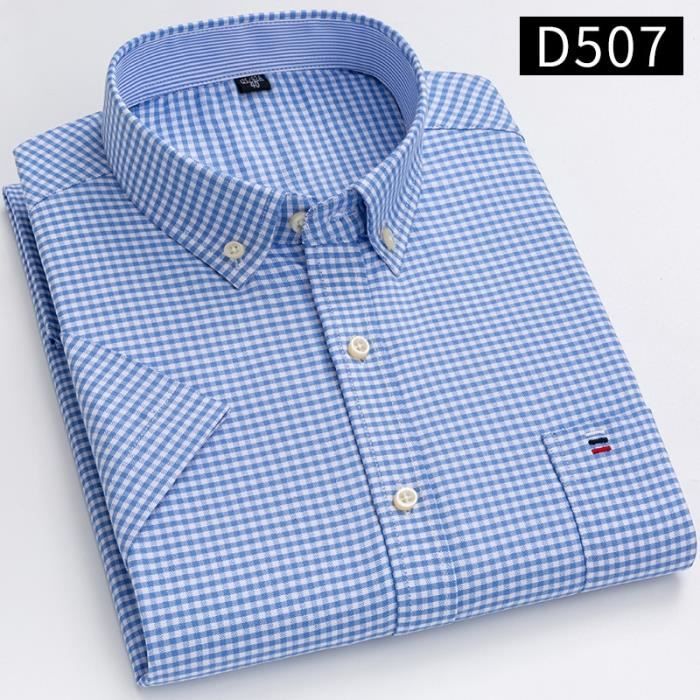 These Glory Days Chemise décontractée à carreaux pour homme Col bouton