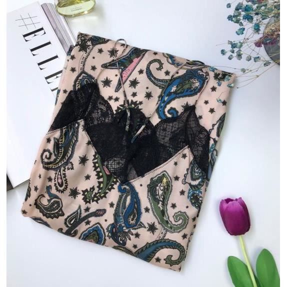 Robe D'été à Bretelles Spaghetti Pour Femme, Robe D'été à Motif