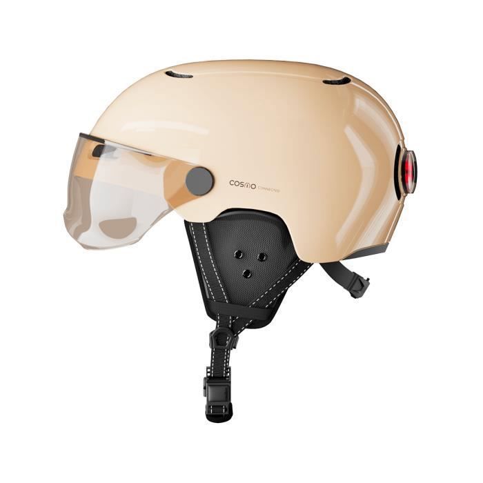 Cosmo Evasion Casque Vélo Trottinette Intelligent - Détection Chutes & Feux Freinage Automatiques | Taille Adulte