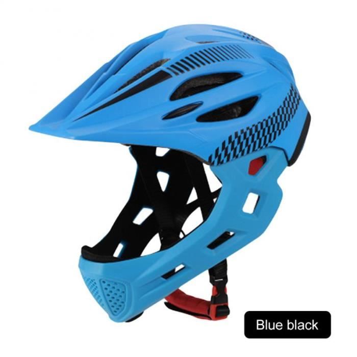 Casque Vélo Enfant Intégral - Protection Robuste Pour VTT, Route, Skate - Garçons Et Filles