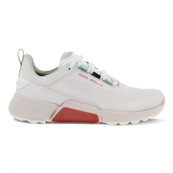 Chaussures de golf de golf sans crampons femme Ecco Biom H4 - delicacy/white/red - 37