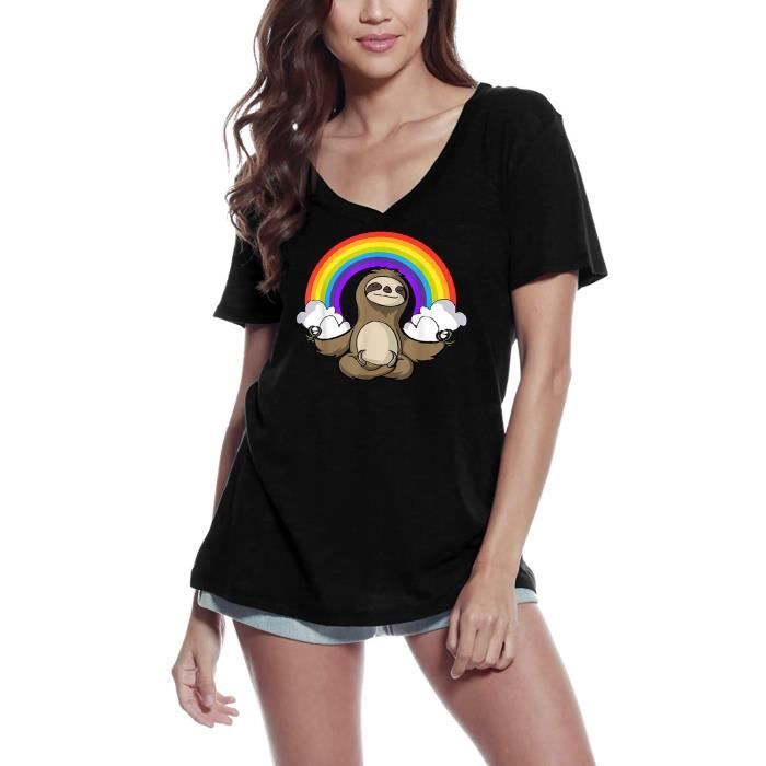 T shirt femme clearance arc en ciel