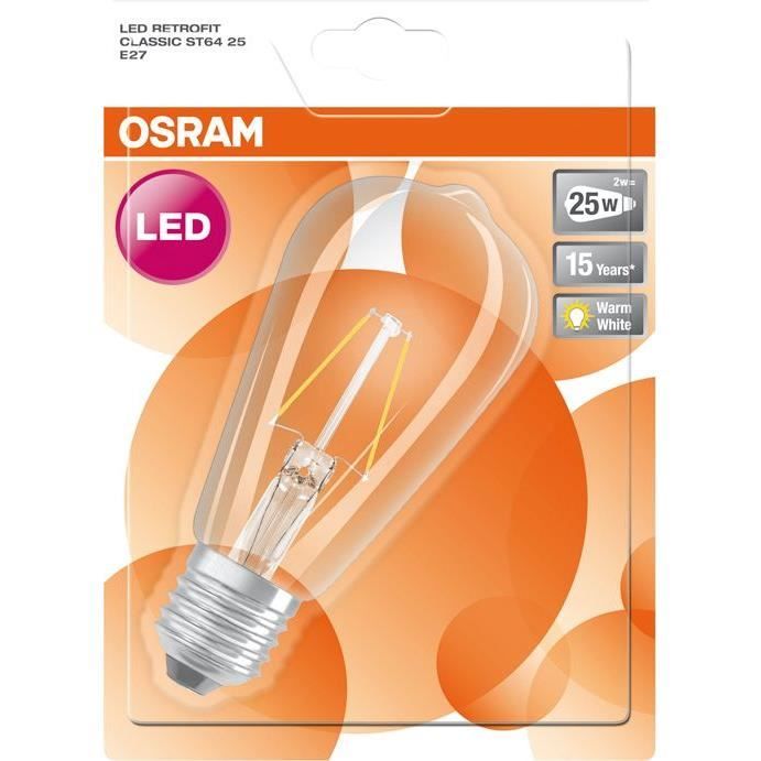 Osram Blister Verre 23 W E27 Blanc 
