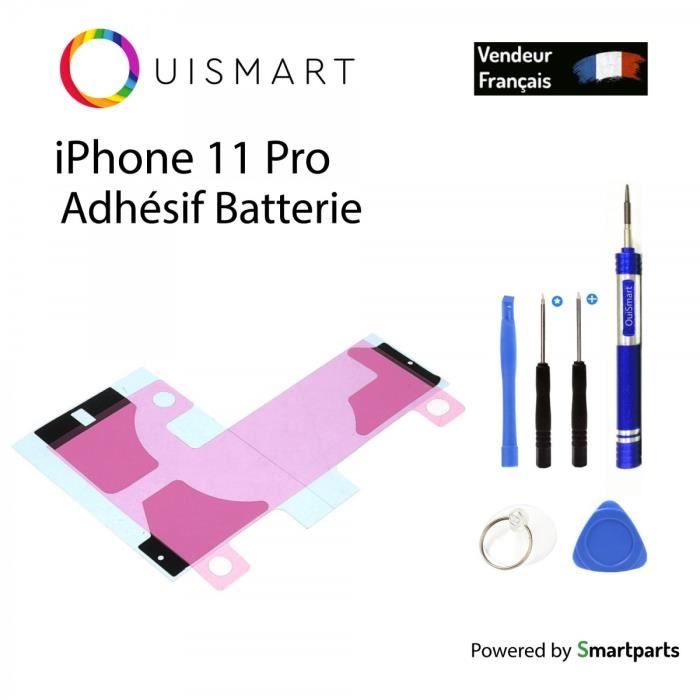 Batterie pour iPhone 11 PRO interne Haute Qualité + Adhésif batterie - - Pièces et Outils