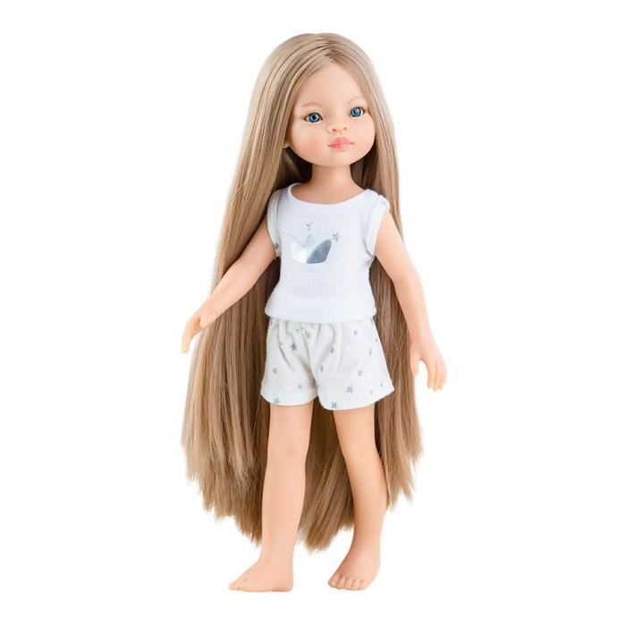 Poupée - PAOLA REINA - Las Amigas Pyjama 32 cm - Vinyle - Senteur vanille - Cheveux blonds