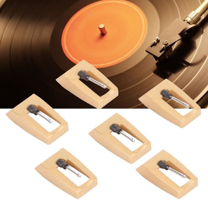 Lot De 10 Aiguilles De Rechange Pour Platine Vinyle - Taille Universelle - 4