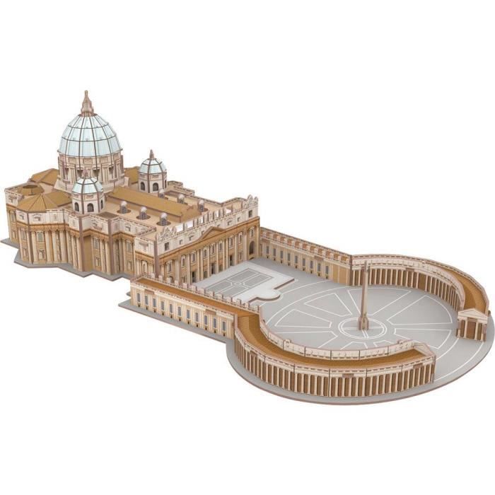 puzzle 3d - revell - san pietro in vaticano - architecture et monument - bleu - a partir de 8 ans