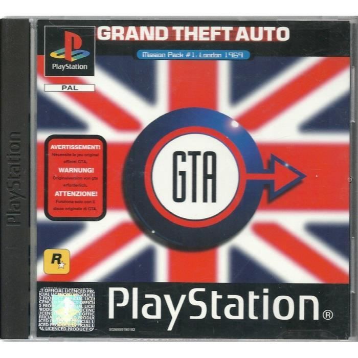 Rockstar Grand Theft Auto : Mission Pack #1 London 1969