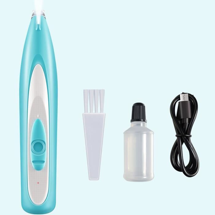 Meilleurs prix pour Tondeuse de toilettage pour poils d'animaux Tondeuse à pattes de chien avec lumière LED, Rechargeable animalerie hygiene