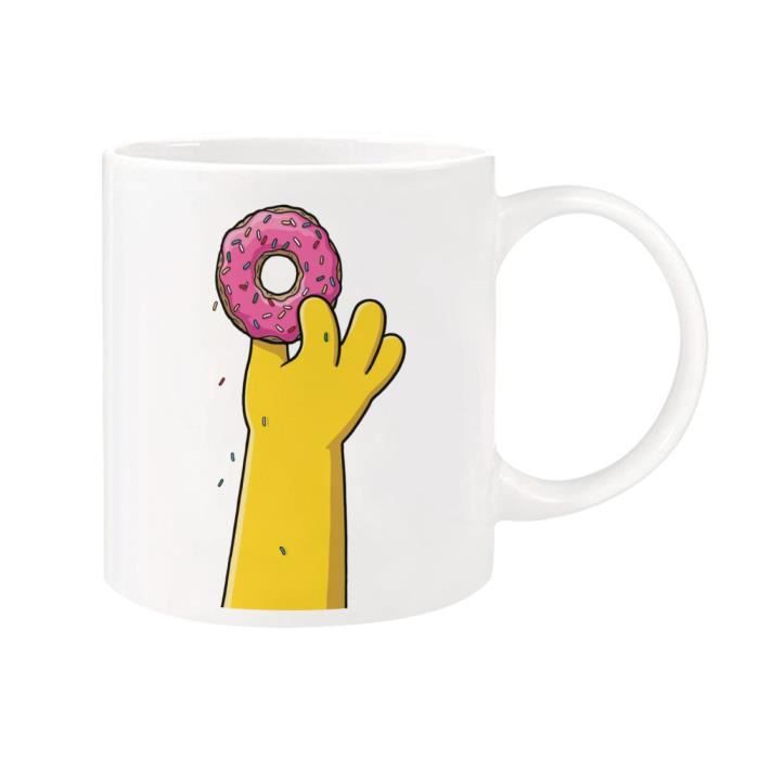 Mug Triangulaire Lisa Simpson Quick 2011 - Tasse De Collection Vintage