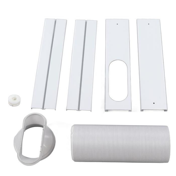 Adaptateur Fenêtre Pour Climatiseur Mobile - 15cm, Plat En ABS, Pour Tuyau D'évacuation, Installation Facile