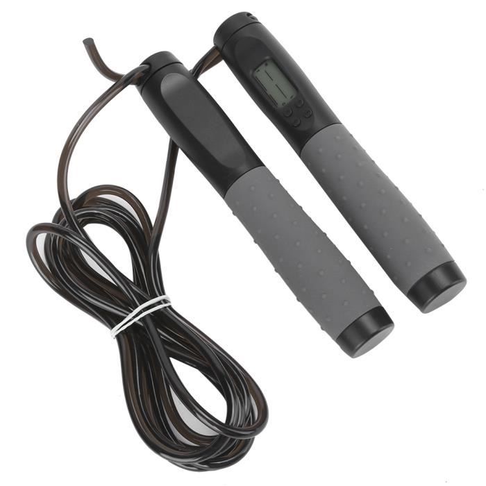 Corde à Sauter électronique Avec Compteur – Bluetooth, Musique, 10 Vitesses, LED, Pour Enfants Et Adultes