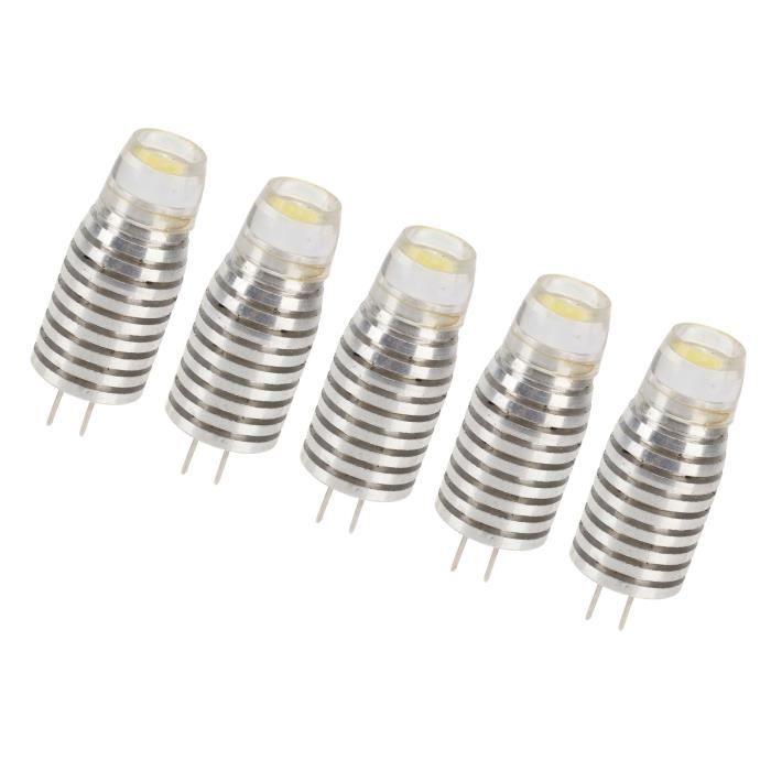 EXPERT LINE Lot de 5 ampoules LED E27 G45 3 W équivalent à 25 W blanc