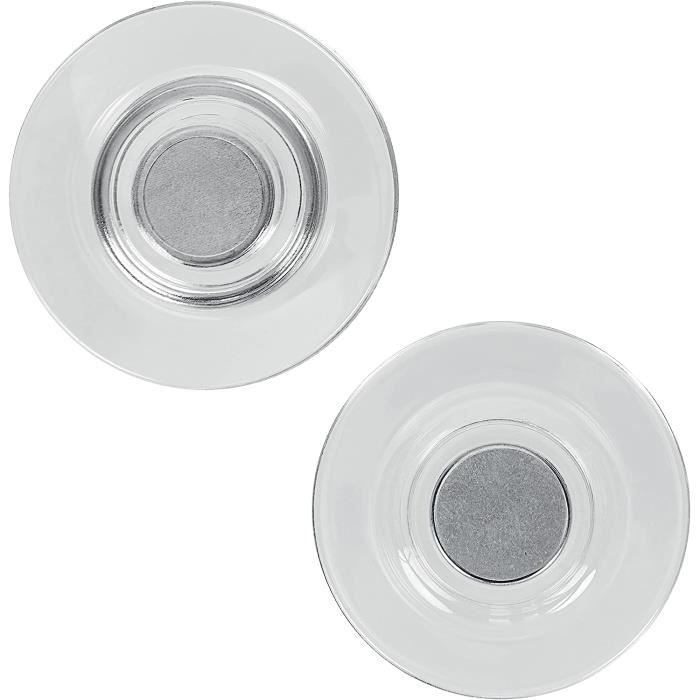 Lot De 70 Aimants Puissants - 18 Mm X 5 Mm - Noirs - Pour Frigo, Tableau Magnétique, Bureau - Résistants à La Corrosion - 10