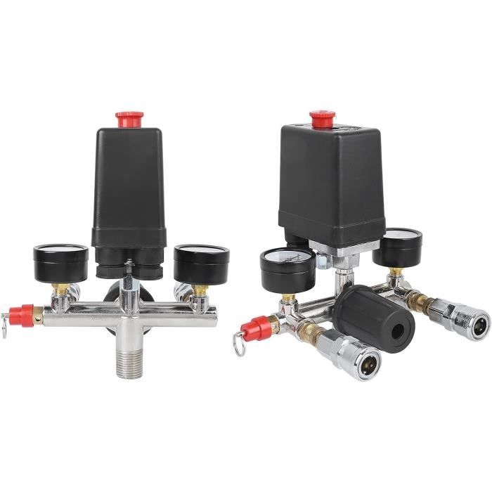 Coussin En Caoutchouc De Compresseur D'Air, Coussinet De Pied De Compresseur D'Air De Compression 4PCS Facile à Installer Et à Démonter Pour Les Compresseurs D'Air Portables