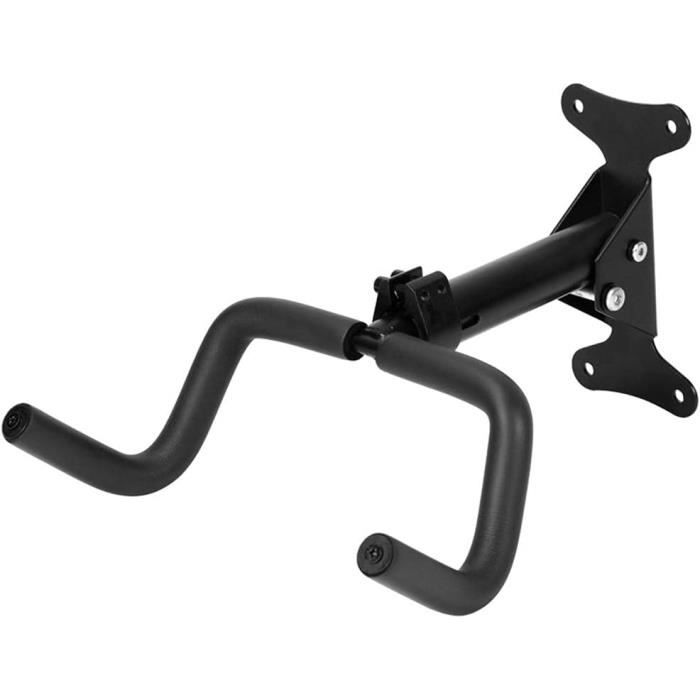 Floordirekt Levin Support Mural Vélo Pivotant - Charge 20kg Pour VTT Vélo Électrique Et Réparation