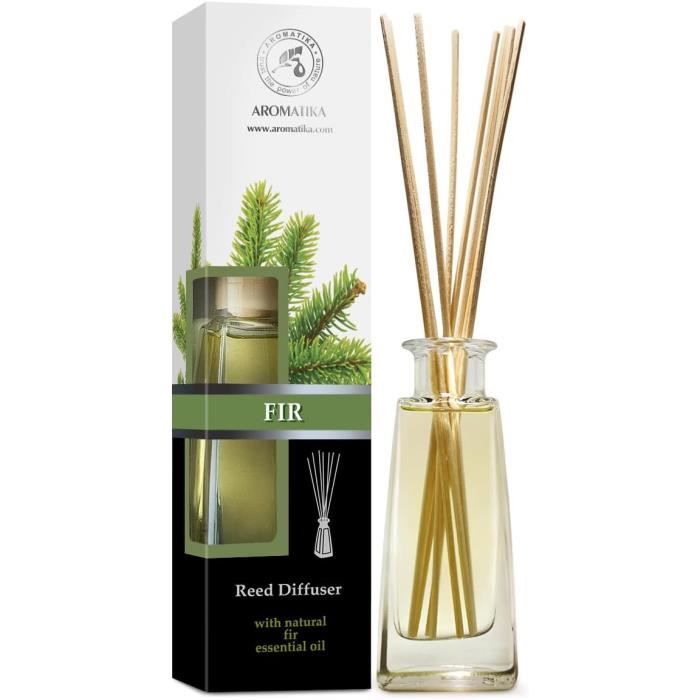 Diffuseur De Roseaux Aroma Naturals 100ml - Parfum Jasmin Blanc Longue Durée | Coffret Cadeau Élégant Pour Intérieur