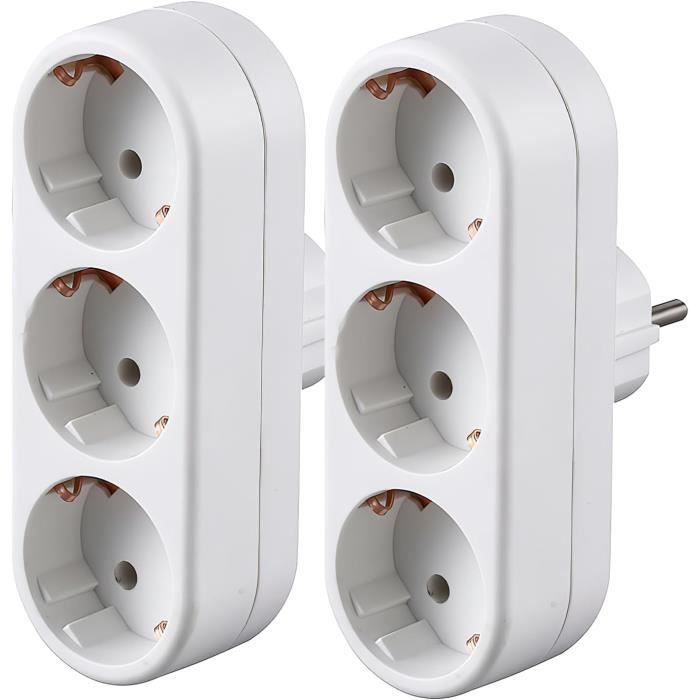 Multiprise Parasurtenseurs, Prise Multiple, 3 En 1 Multiprise ...