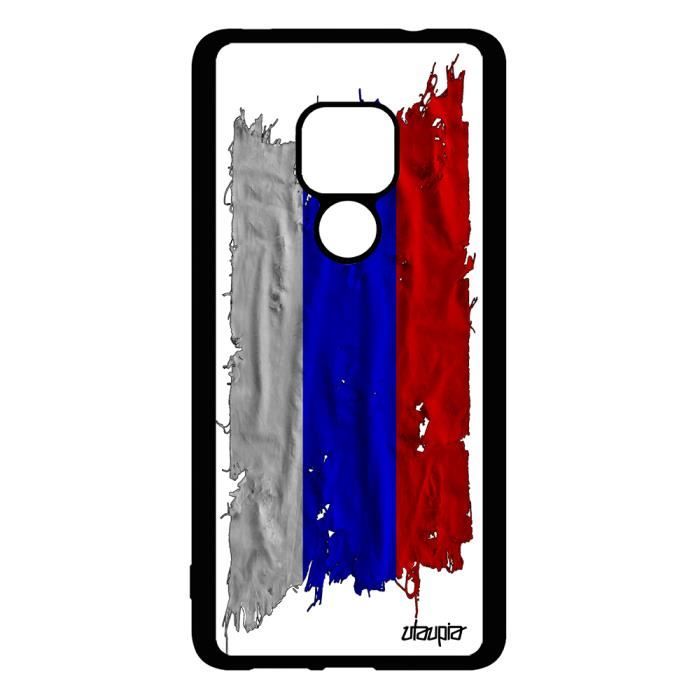 Coque Silicone Huawei Mate 20 Pro - Motif Zèbre - TPU Souple Protection Légère - Accès Boutons
