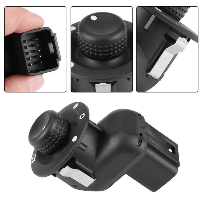 YAOPEI Commande Rétroviseur Électrique Pour Renault Megane 2, Kangoo, Laguna - 8200676533