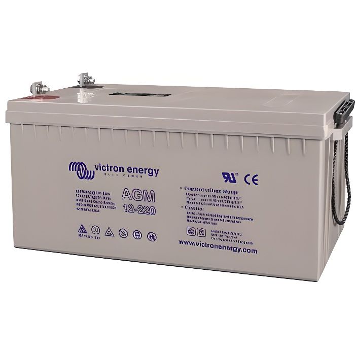 Batterie AGM Victron 12V - 130 Ah Neuve Pour Camping Et énergie Solaire
