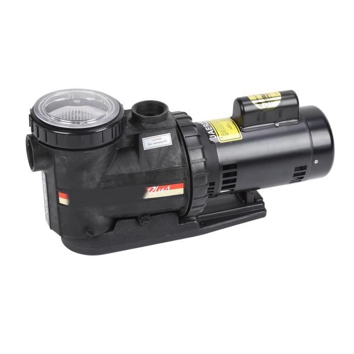 YOSOO Pompe de piscine 1.5KW 2HP pompe à eau de circulation G2 filetage femelle à faible bruit
