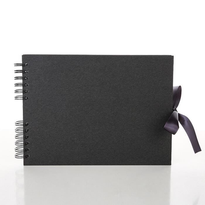 ALBUM PHOTO,blackLivre de souvenirs pour Album Photo, 40 feuilles de