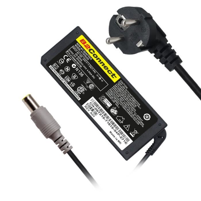 Adaptateur de Chargeur USB-C 20V 4.5A 90W Adaptateur D'alimentation AC Pour  Ordinateur Portable Pour la Série Dell Latitude - Plug