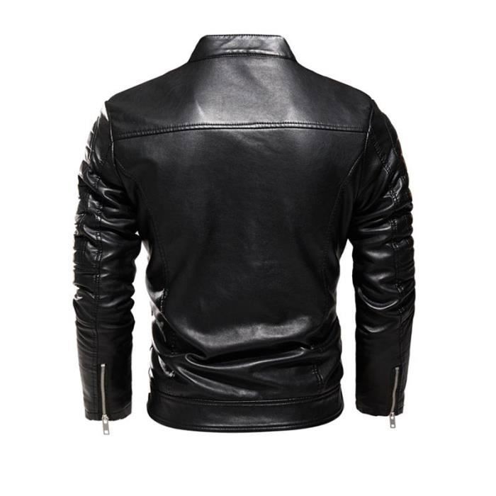 Veste simili cuire homme sales