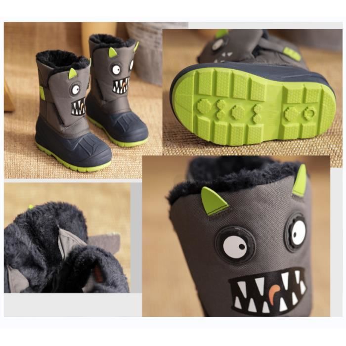 Bottes De Neige Pour Enfants - VITATA - Chaussures Chaudes En Coton