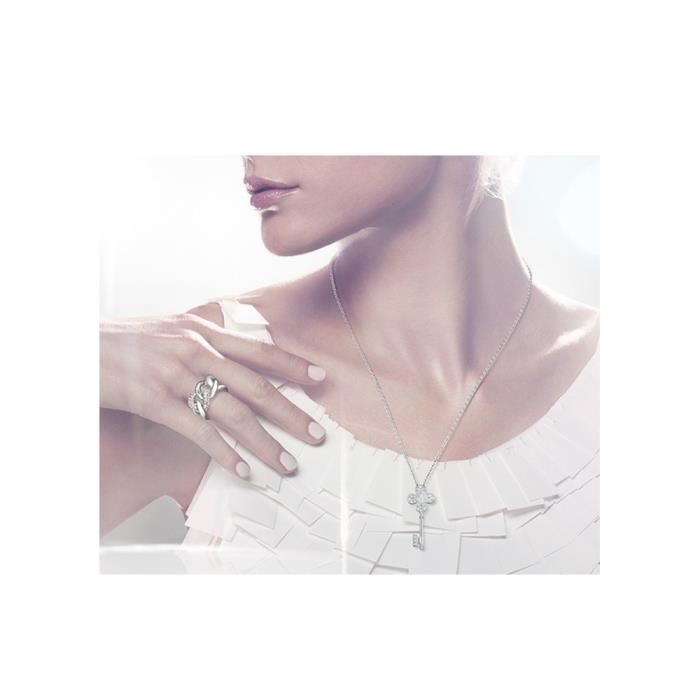 Collier Swarovski Noble Pendentif Cl s 5007808 Argent Achat