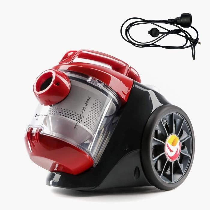Aspirateur Sans Sac Grantornado 1000X Multicyclonic 1200W