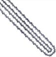 Lot de 2 chaînes 57 maillons pour tronçonneuse guide 40 cm (16 pouces)-MCJ-2