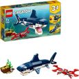 LEGO® Creator 3-en-1 31088 Les Créatures Sous-Marines, Figurines Animaux Marins, Requin, Crabe-2