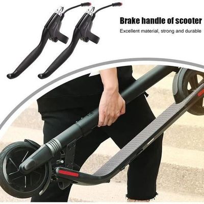 Levier De Frein Gauche En Alliage D'aluminium Pour Scooter électrique Kukirin 10 Pouces – étanche, Ergonomique (remplacement M4/M4 PRO)