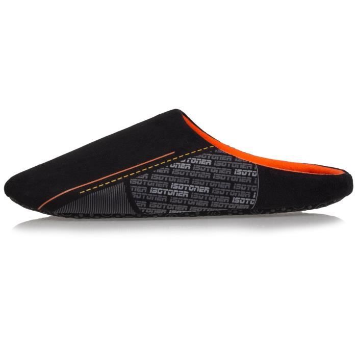Isotoner pantoufles homme sales