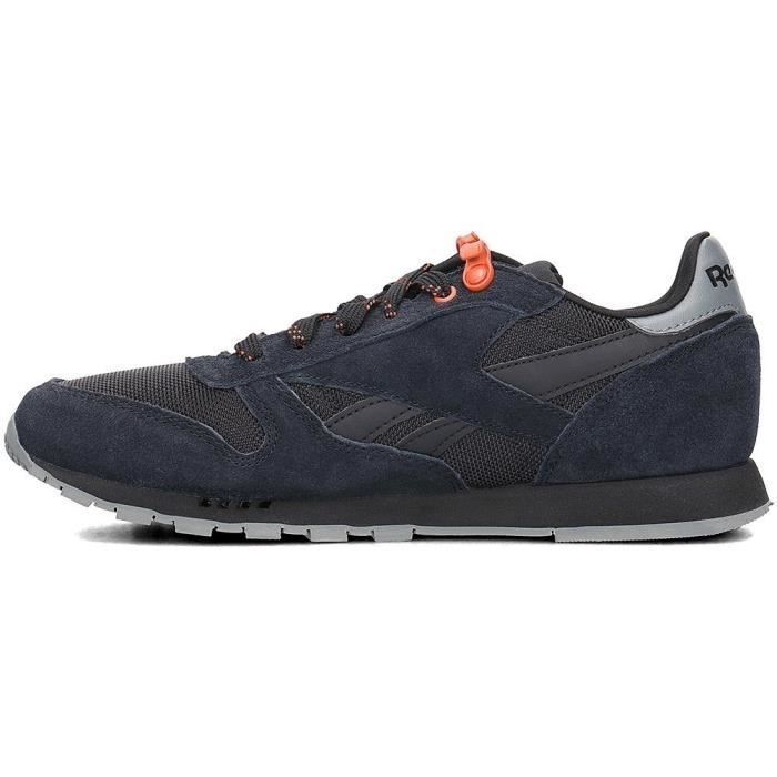 Basket Reebok Classic Leather Junior CN4705 Enfant Noir